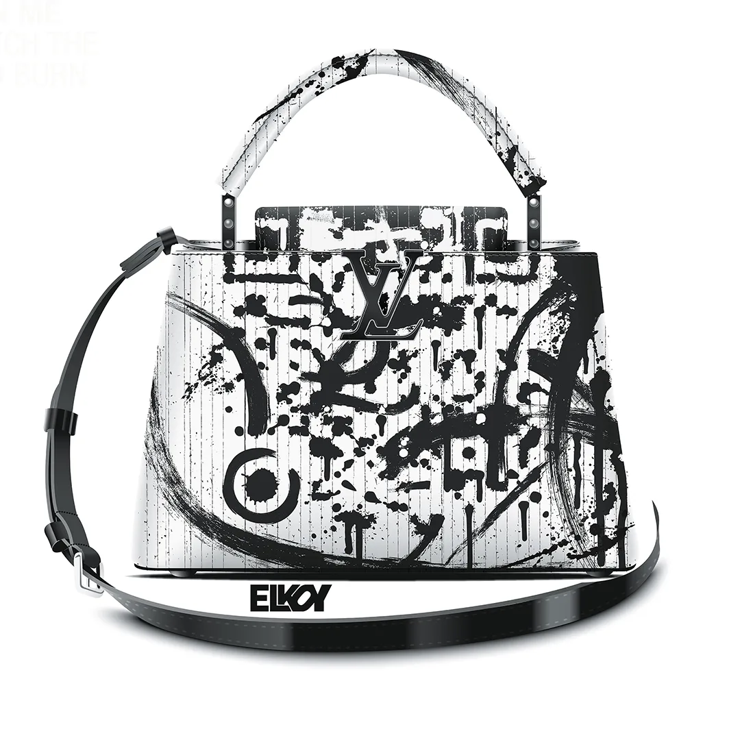 Louis Vuitton ArtQrCode® Capucines bag