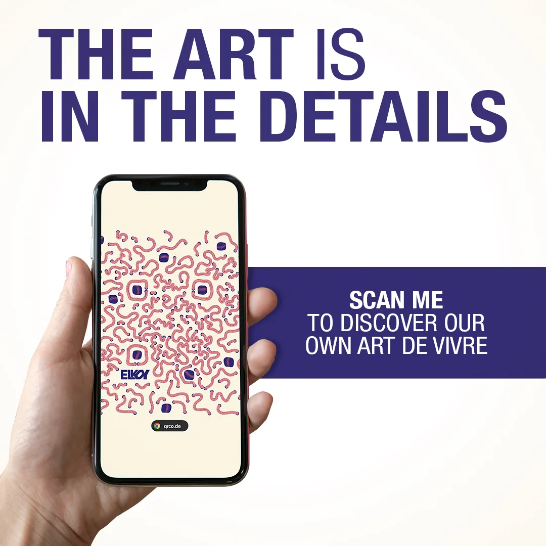 Scan me to discover our own art de vivre