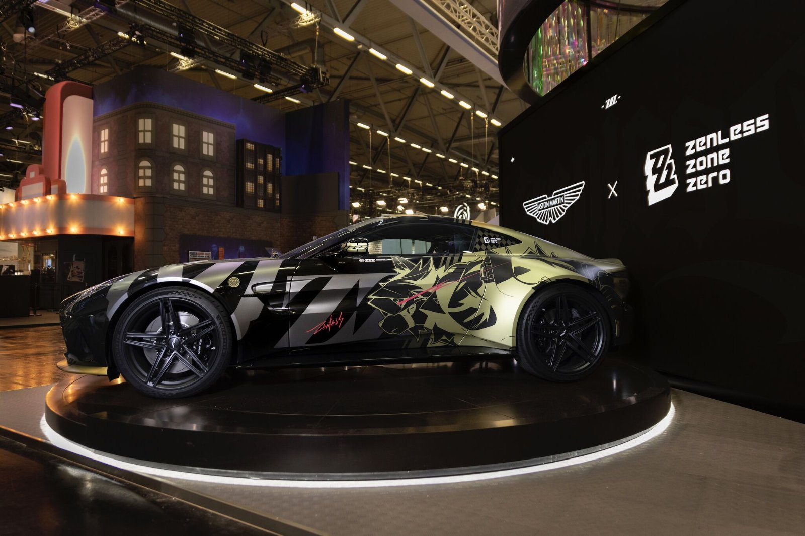 Aston Martin × Zenless Zone Zero activation at gamescom
