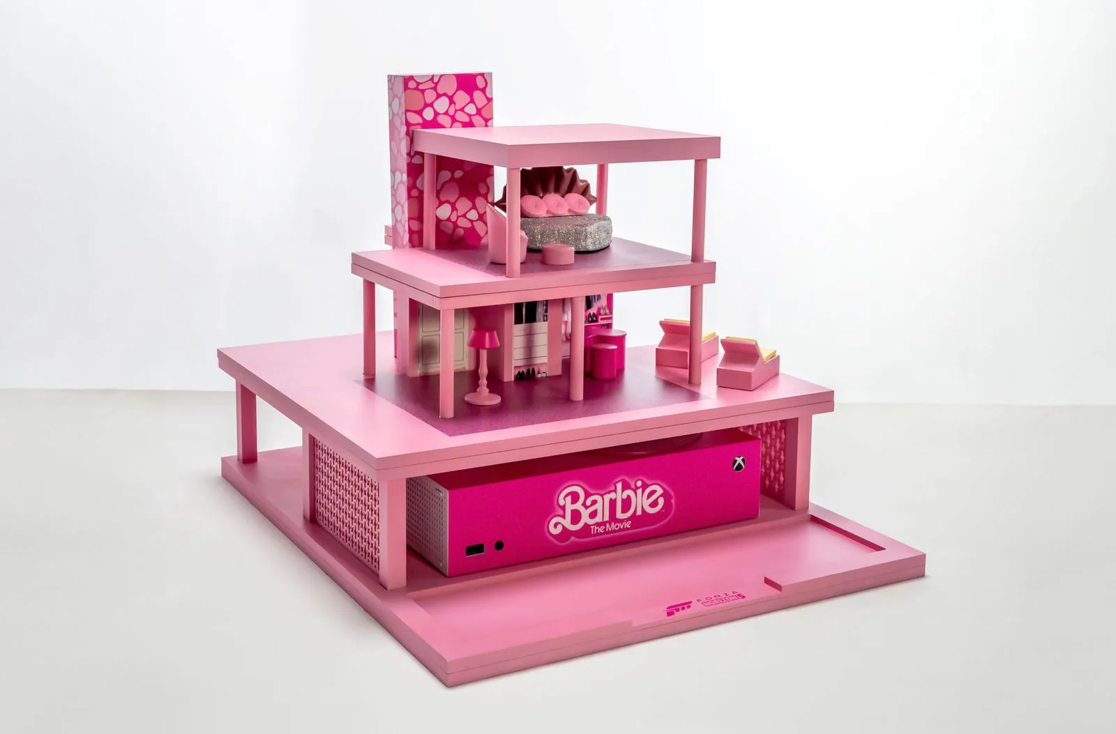 The full DreamHouse build, front elevation
