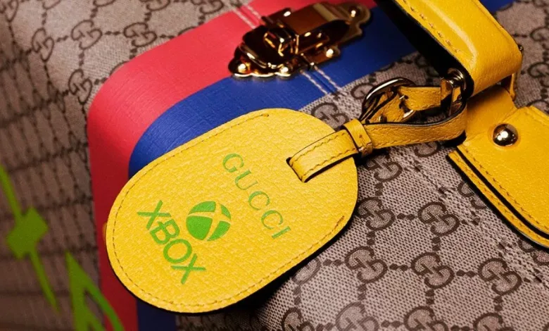 Gucci × Xbox collaboration hardware detail