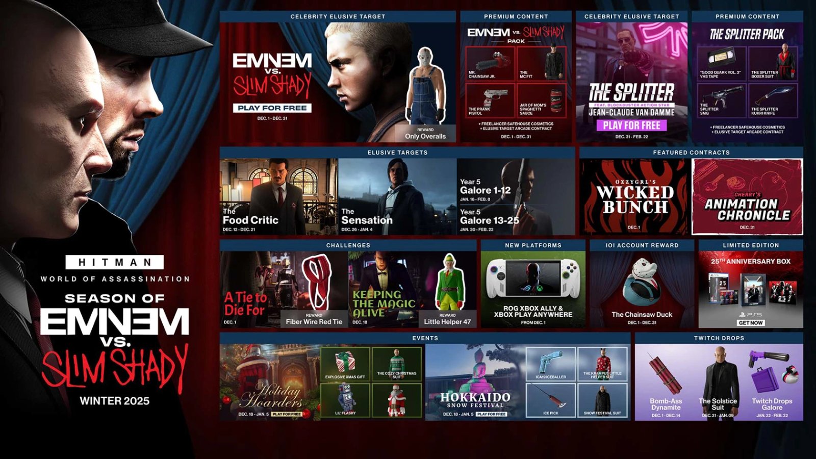 Eminem as a Hitman elusive target